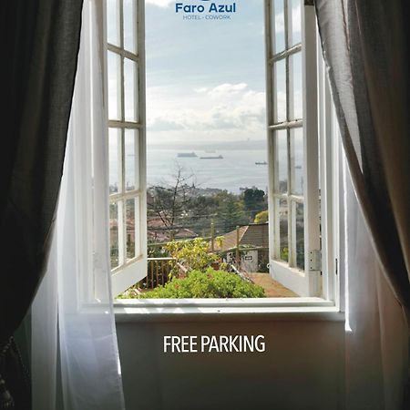 Hotel Faro Azul Valparaiso Cerro Alegre Exteriör bild