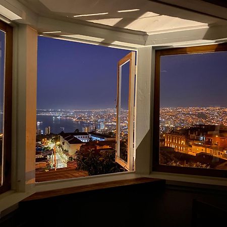Hotel Faro Azul Valparaiso Cerro Alegre Exteriör bild