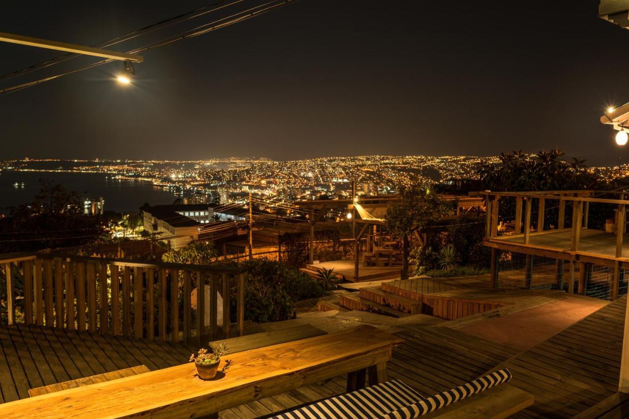 Hotel Faro Azul Valparaiso Cerro Alegre Exteriör bild