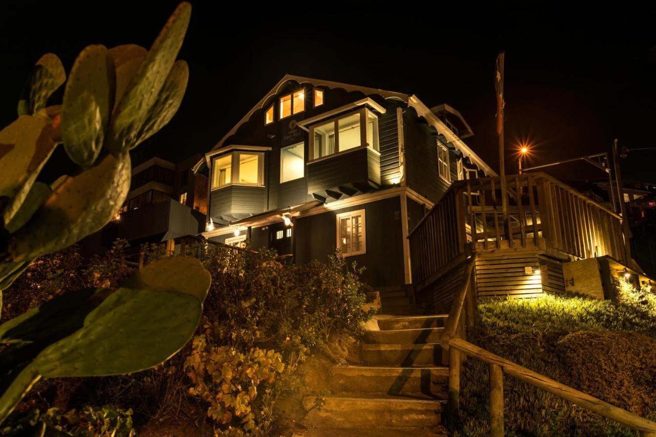 Hotel Faro Azul Valparaiso Cerro Alegre Exteriör bild