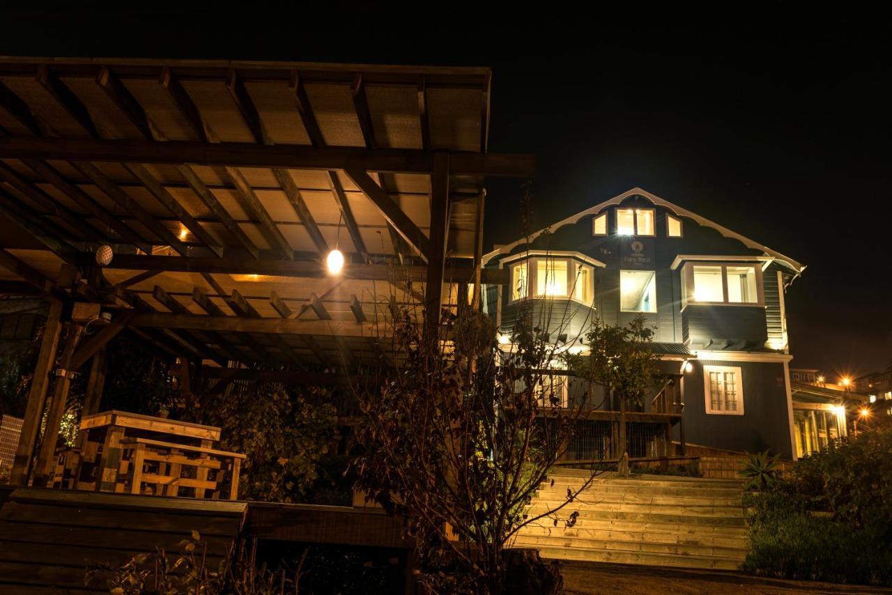 Hotel Faro Azul Valparaiso Cerro Alegre Exteriör bild