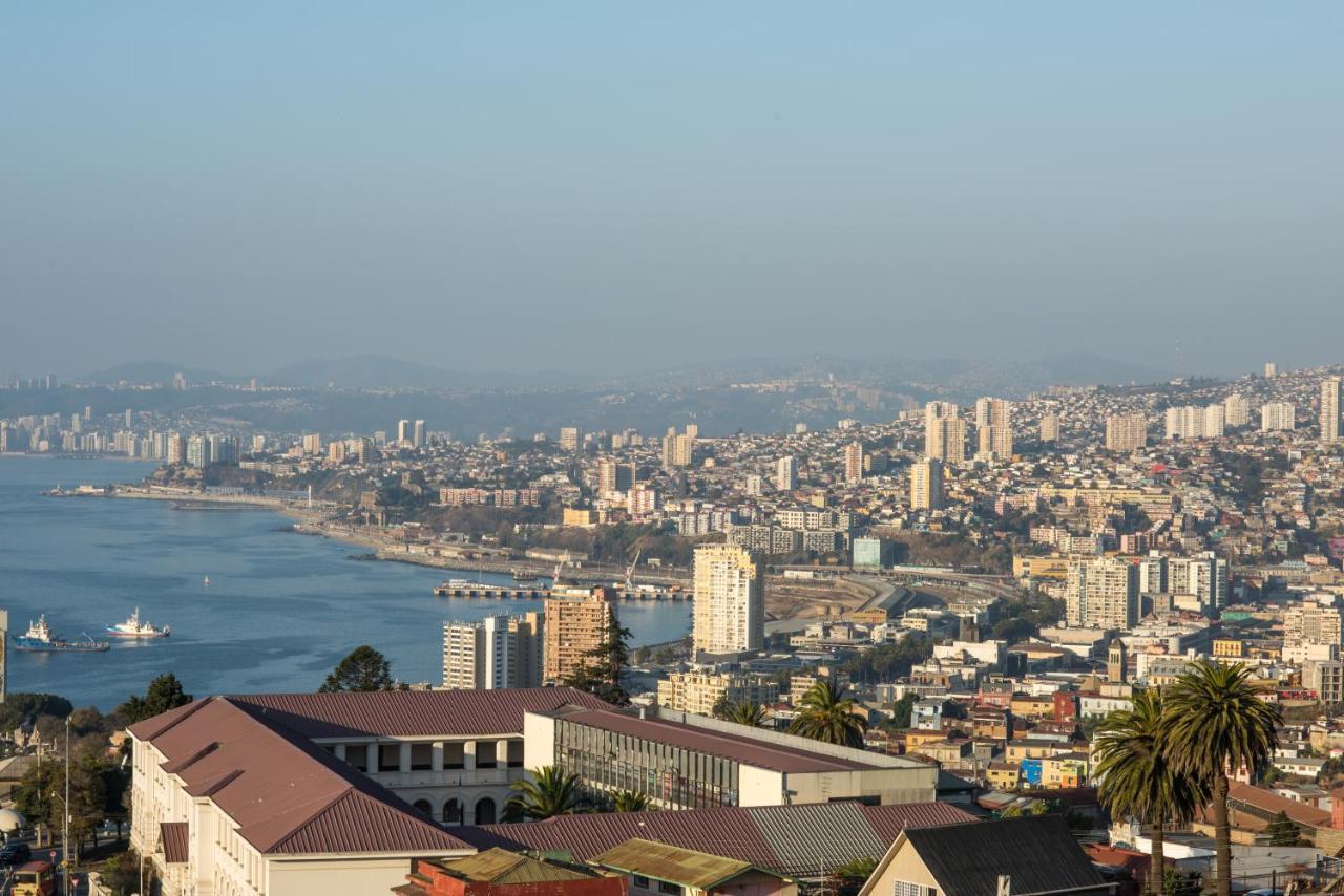 Hotel Faro Azul Valparaiso Cerro Alegre Exteriör bild