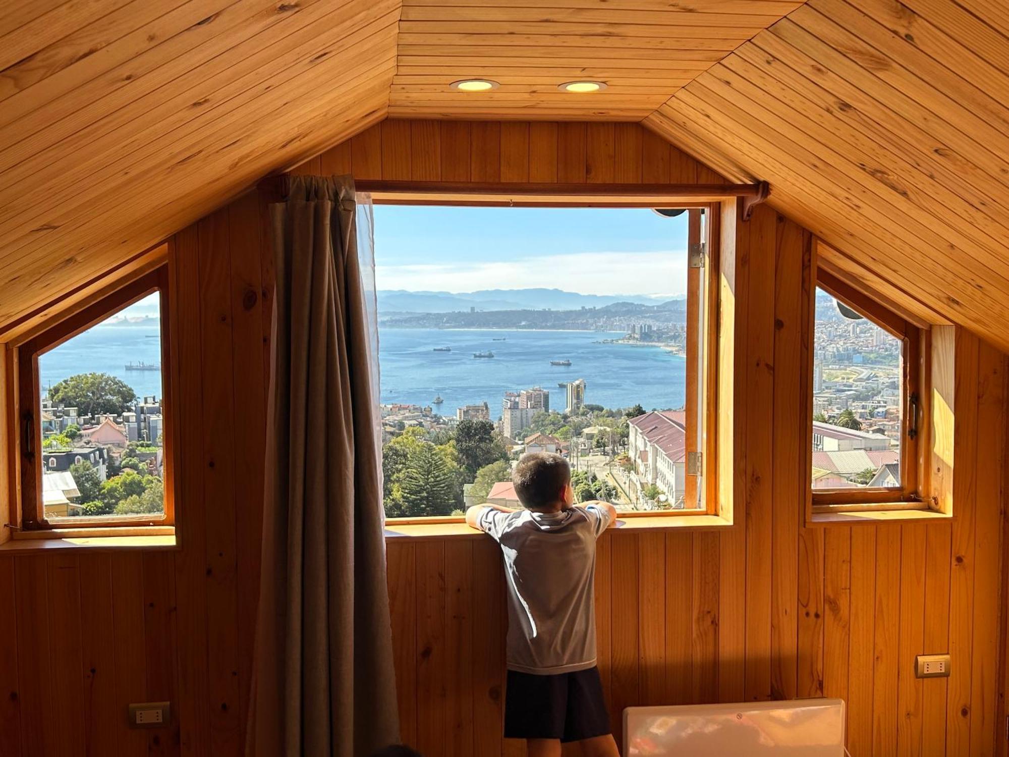 Hotel Faro Azul Valparaiso Cerro Alegre Exteriör bild