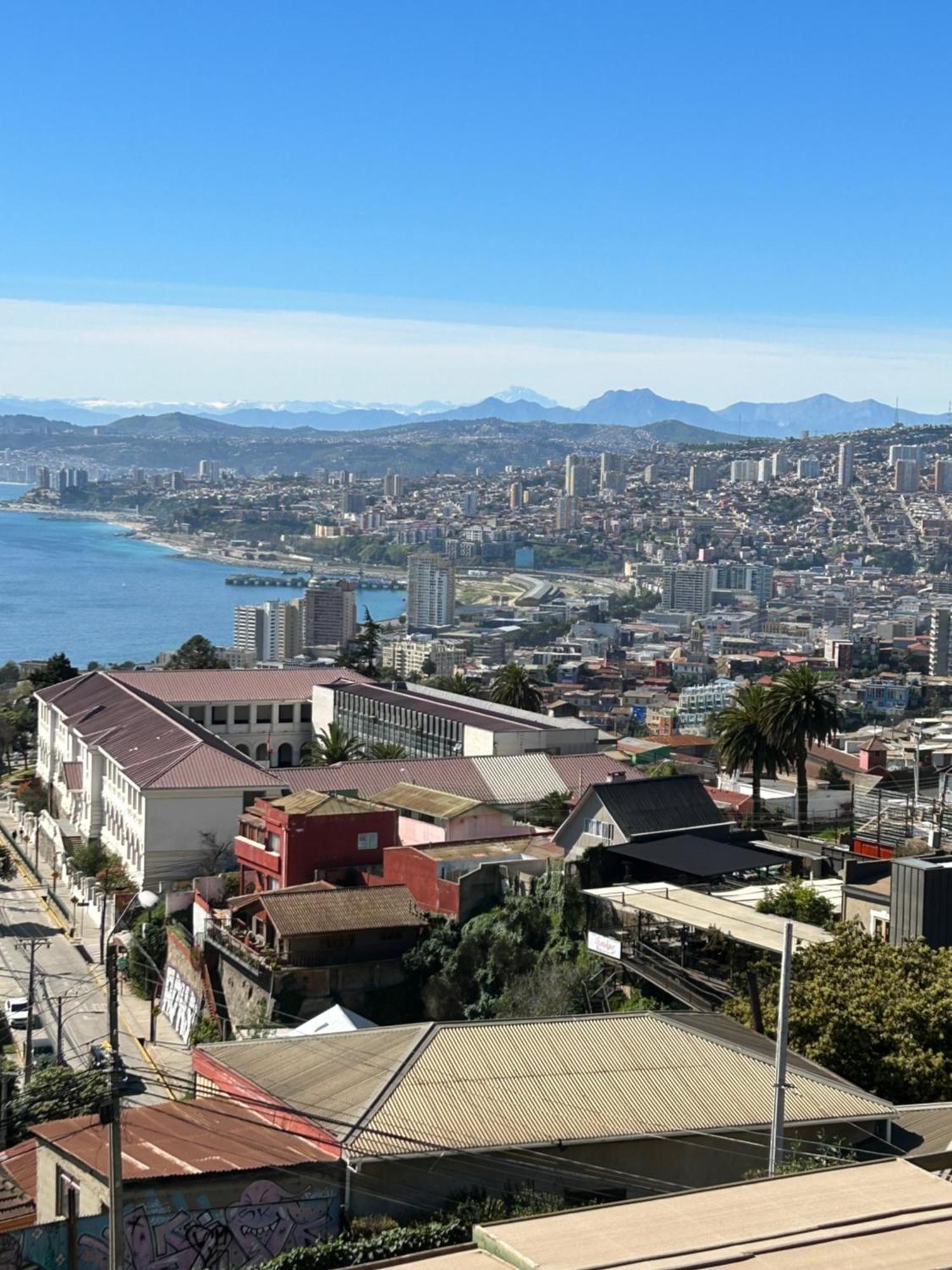 Hotel Faro Azul Valparaiso Cerro Alegre Exteriör bild