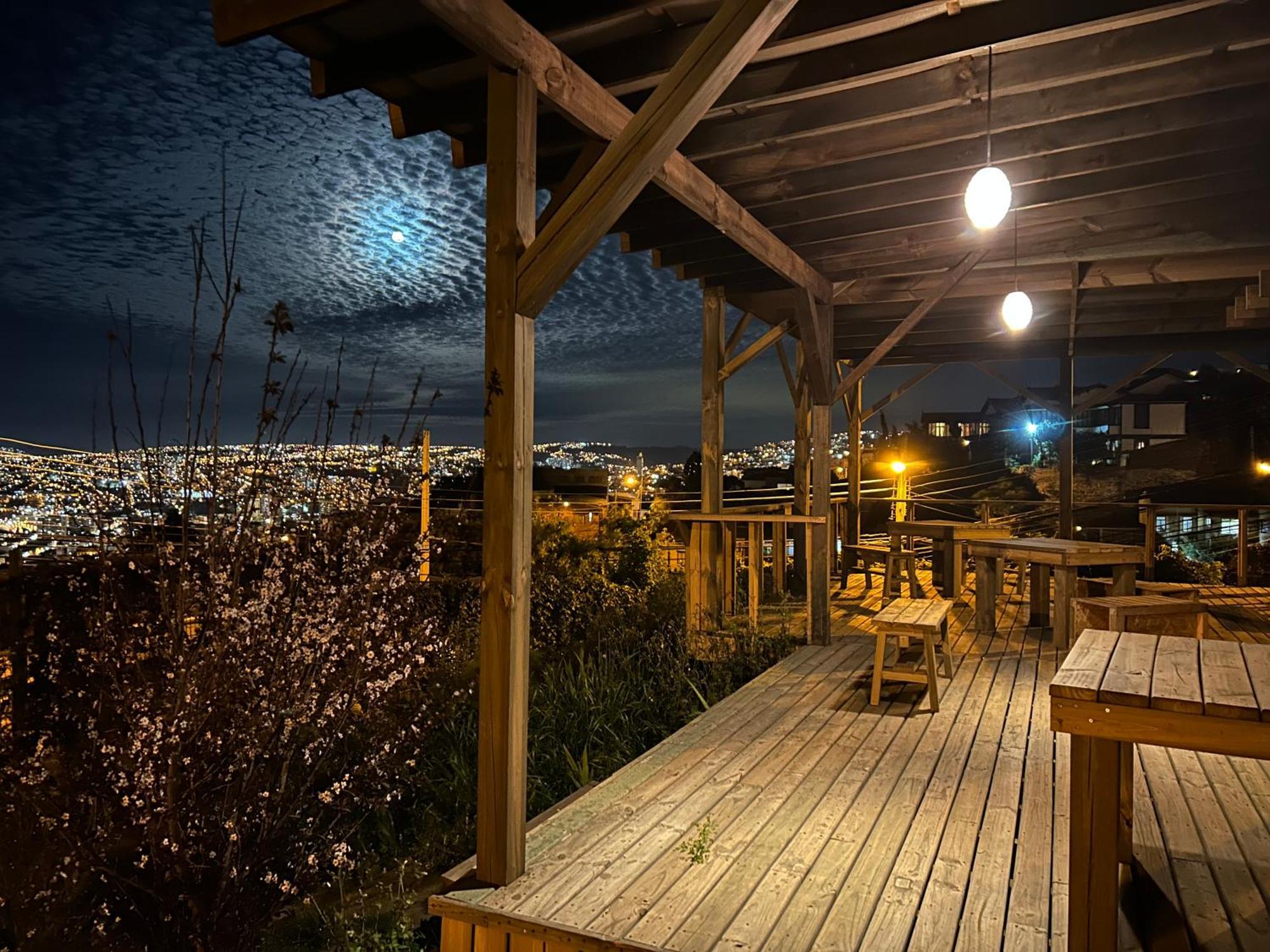 Hotel Faro Azul Valparaiso Cerro Alegre Exteriör bild