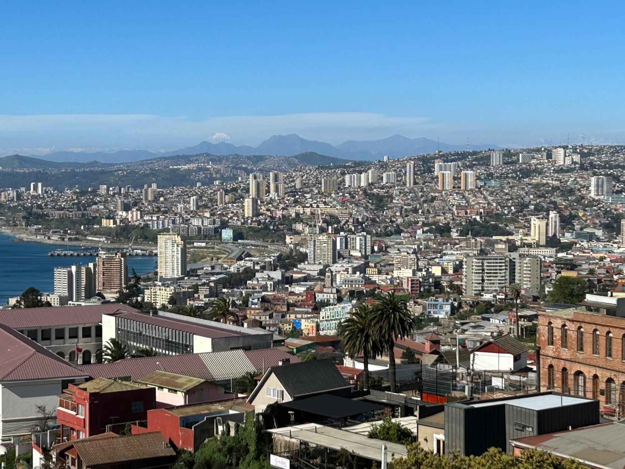 Hotel Faro Azul Valparaiso Cerro Alegre Exteriör bild