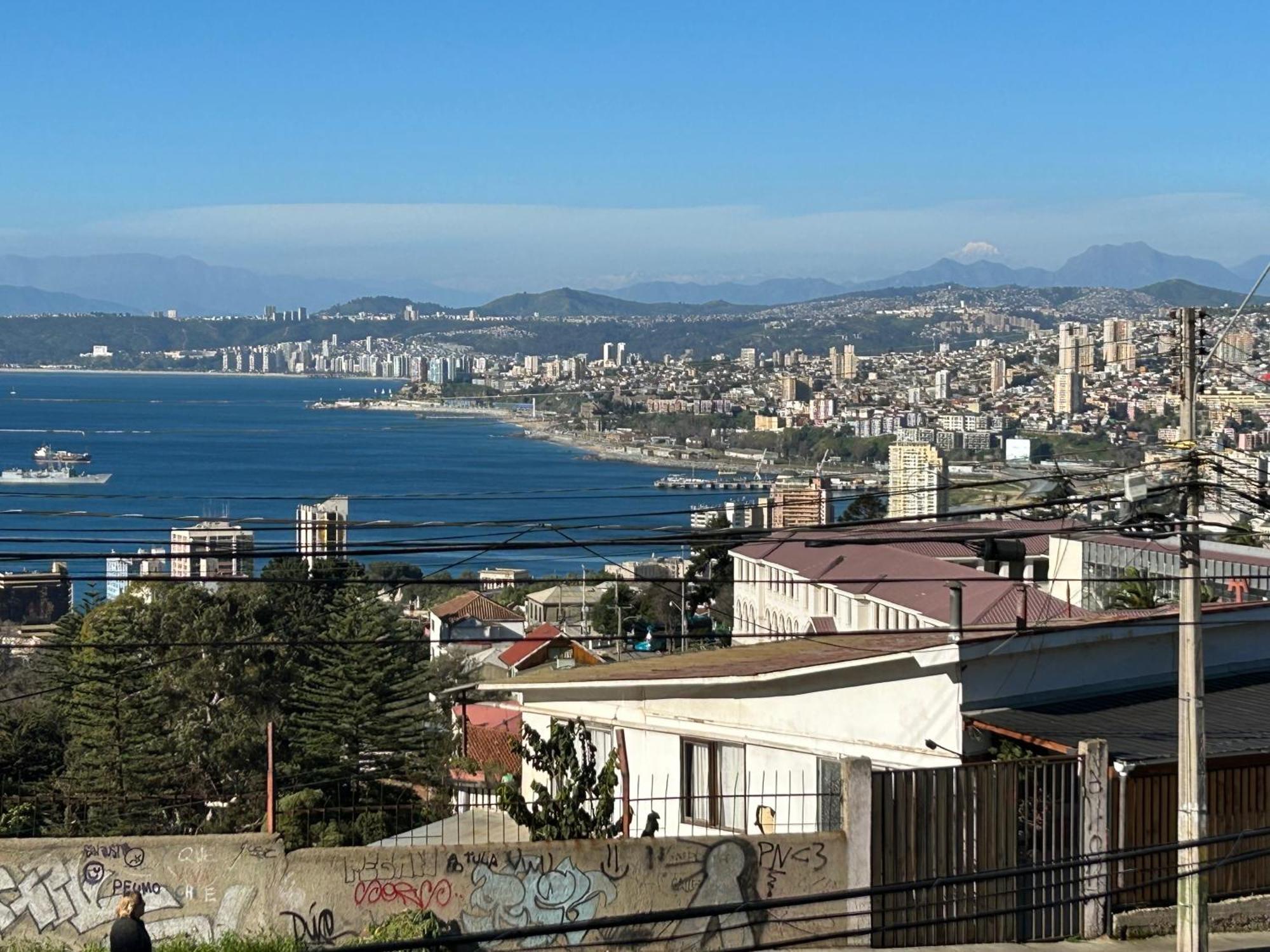 Hotel Faro Azul Valparaiso Cerro Alegre Exteriör bild