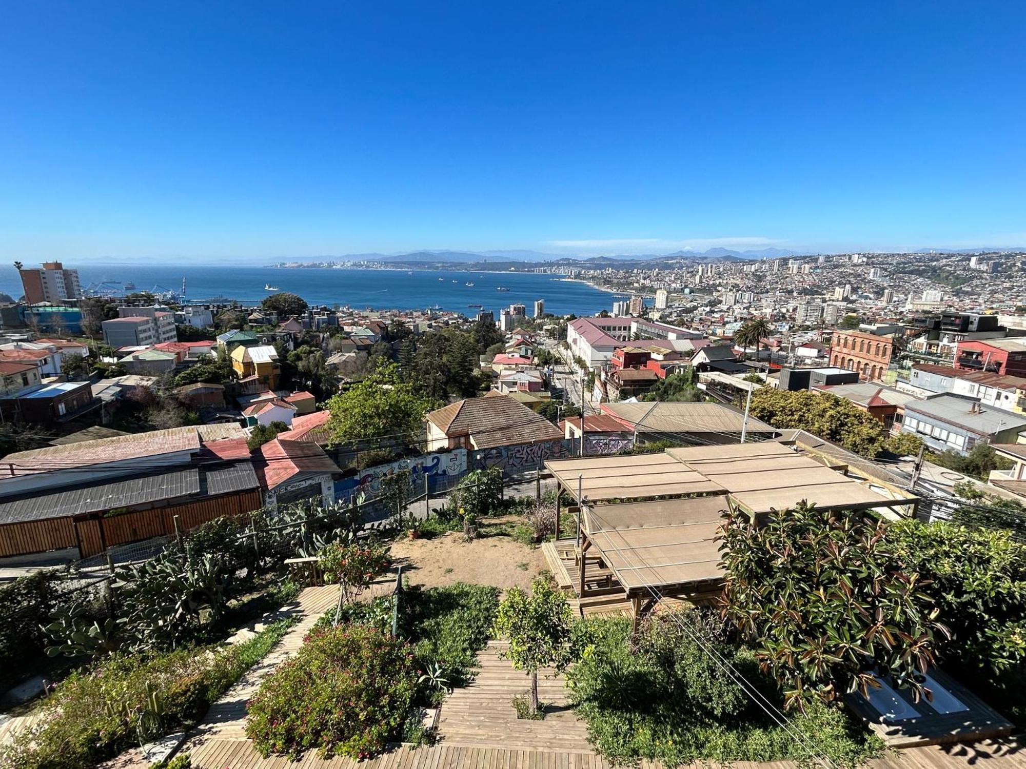 Hotel Faro Azul Valparaiso Cerro Alegre Exteriör bild